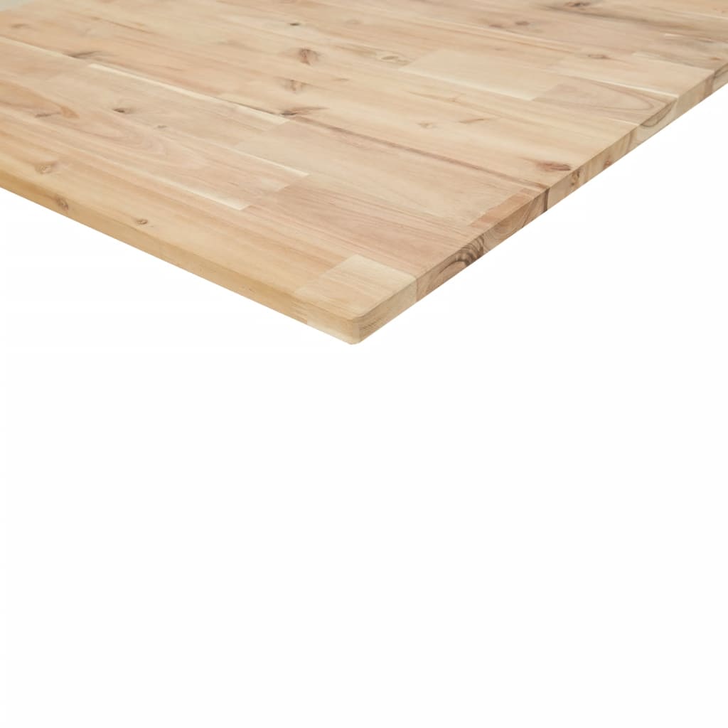 Površina za umivaonik neobrađena 120x40x2 cm od drva bagrema