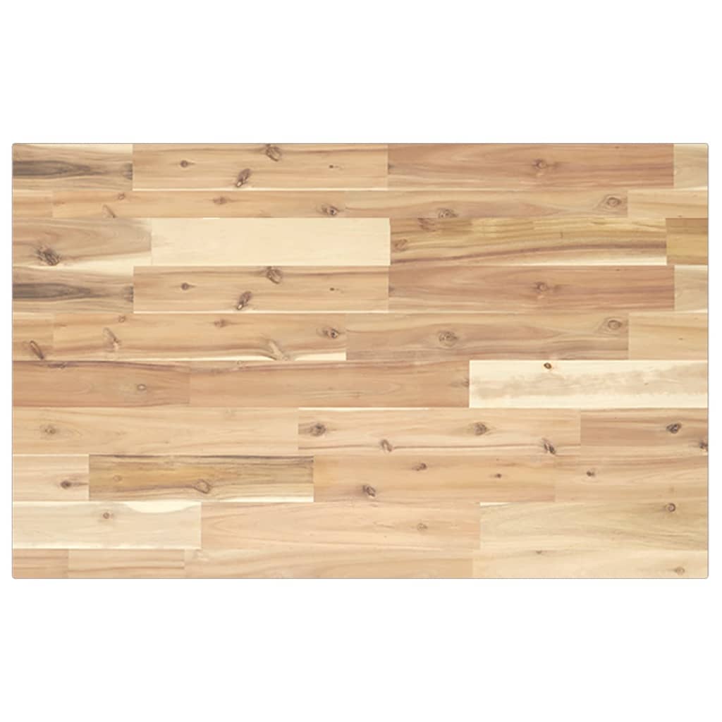 Površina za umivaonik neobrađena 80 x 50 x 2 cm od drva bagrema