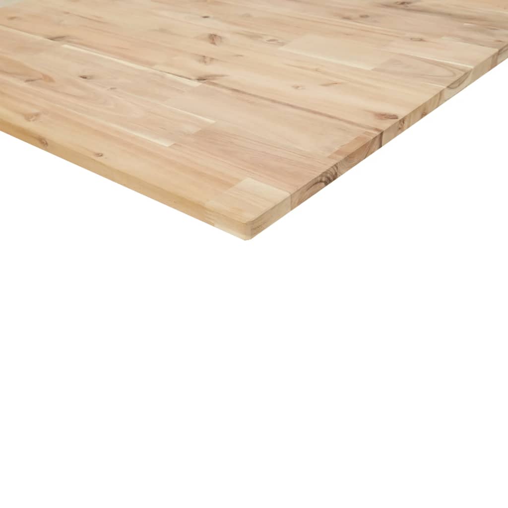 Površina za umivaonik neobrađena 120x50x2 cm od drva bagrema