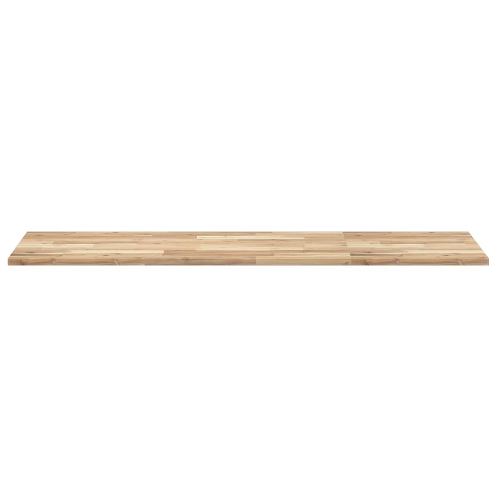Površina za umivaonik neobrađena 140x50x2 cm od drva bagrema