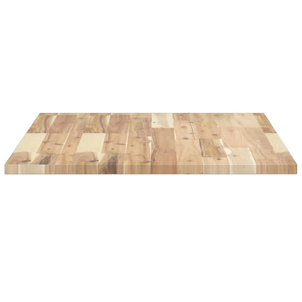 Površina za umivaonik neobrađena 80 x 60 x 2 cm od drva bagrema