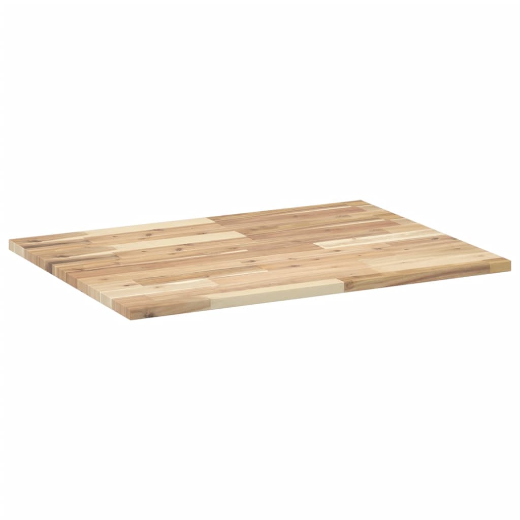 Površina za umivaonik neobrađena 100x60x2 cm od drva bagrema