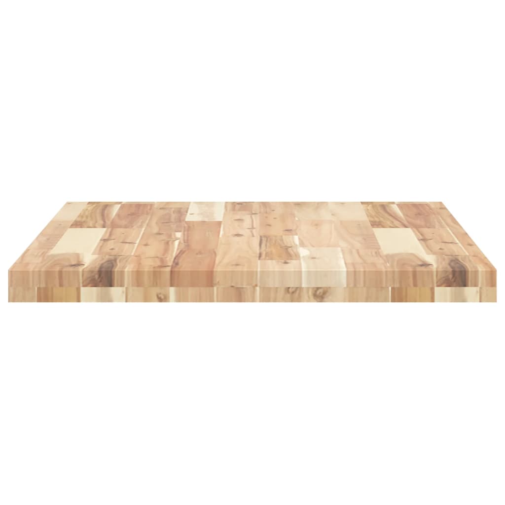 Površina za umivaonik neobrađena 80 x 60 x 4 cm od drva bagrema