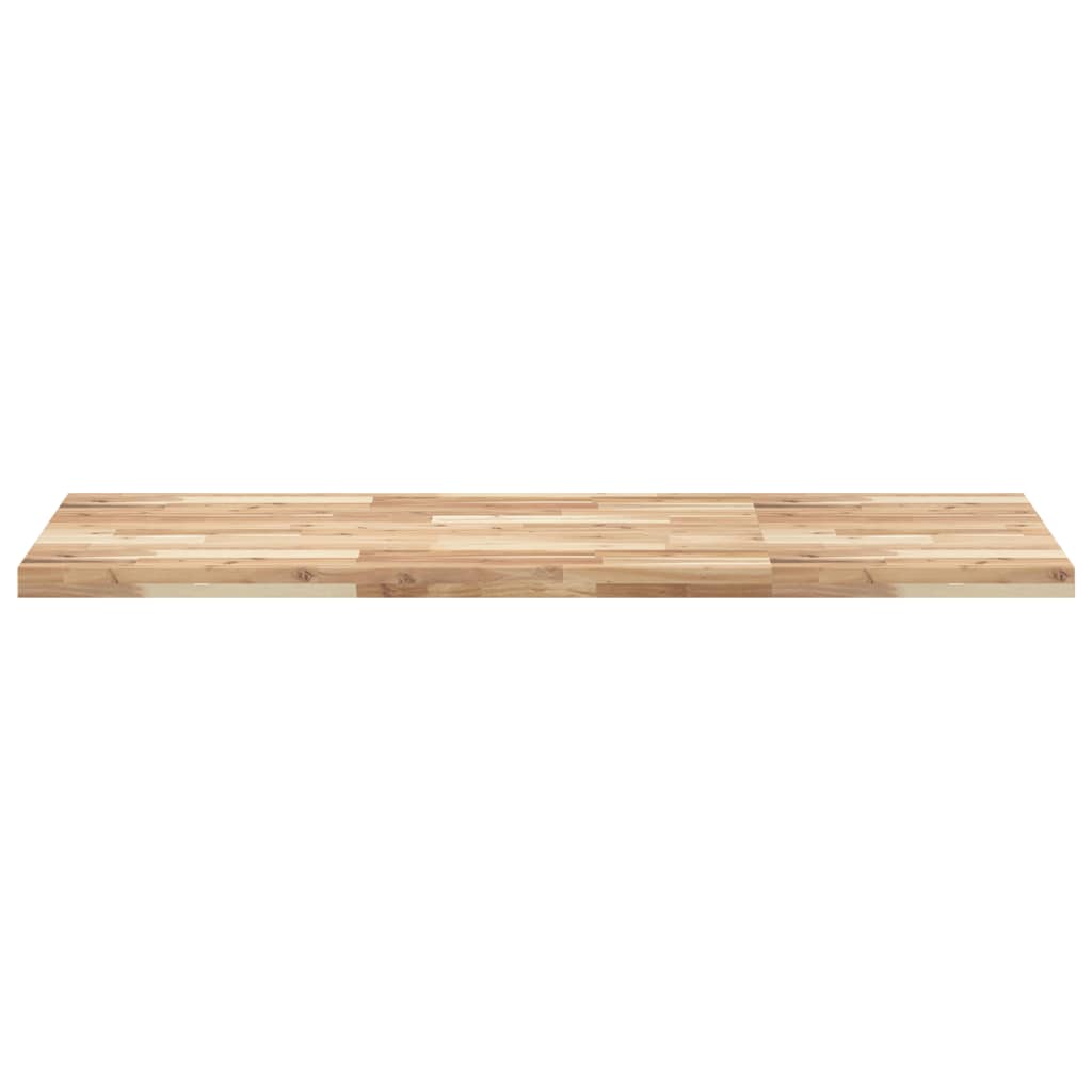 Površina za umivaonik neobrađena 120x60x4 cm od drva bagrema