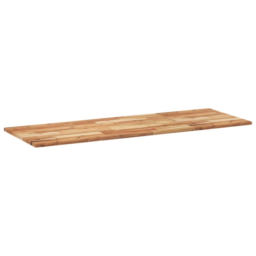 Ploča za umivaonik s uljnim premazom 120x50x2 cm drvo bagrema
