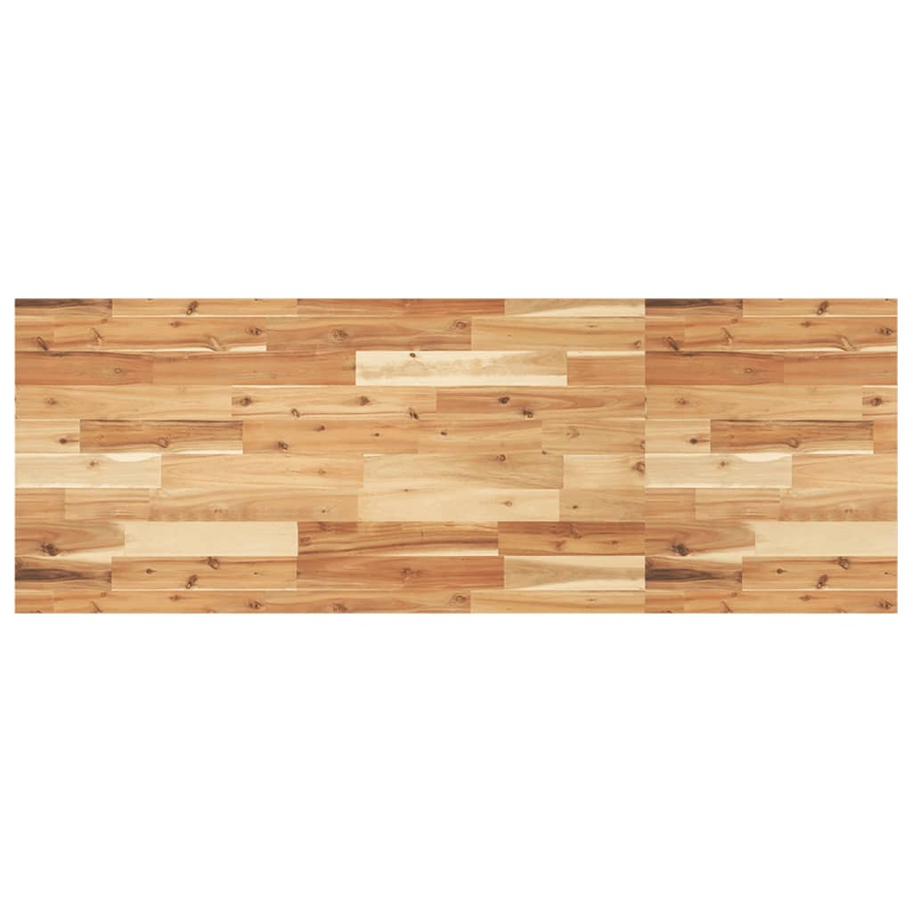 Ploča za umivaonik s uljnim premazom 160x50x2 cm drvo bagrema
