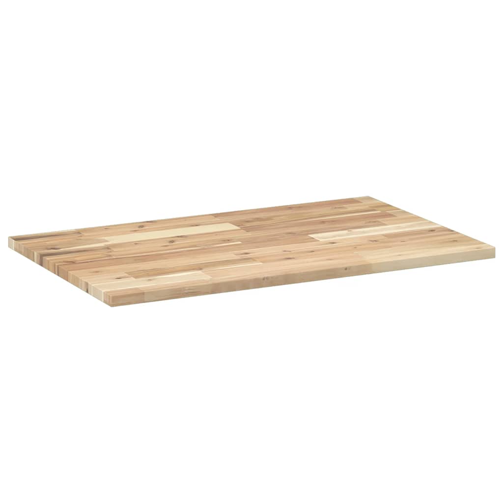 Ploča za radni stol neobrađena 60x50x2 cm od bagremovog drva