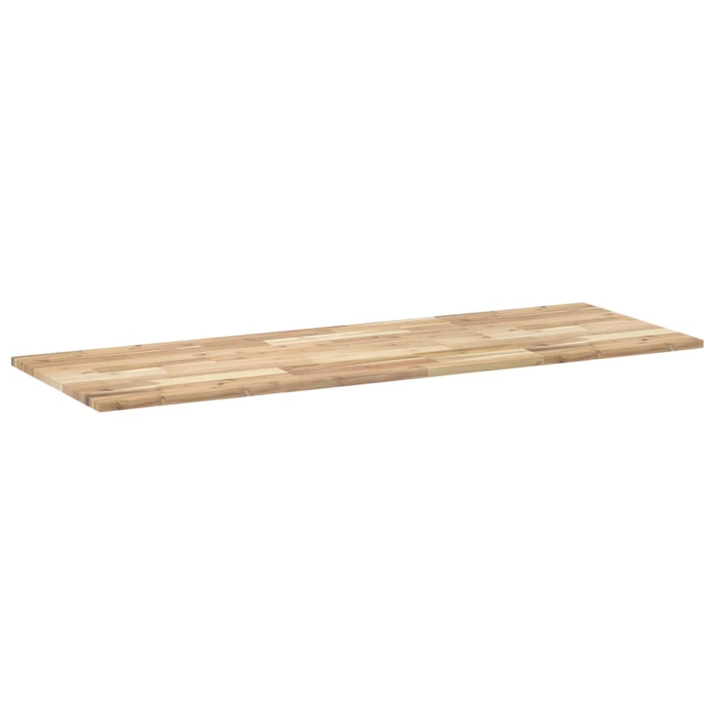 Ploča za radni stol neobrađena 120x50x2 cm od bagremovog drva