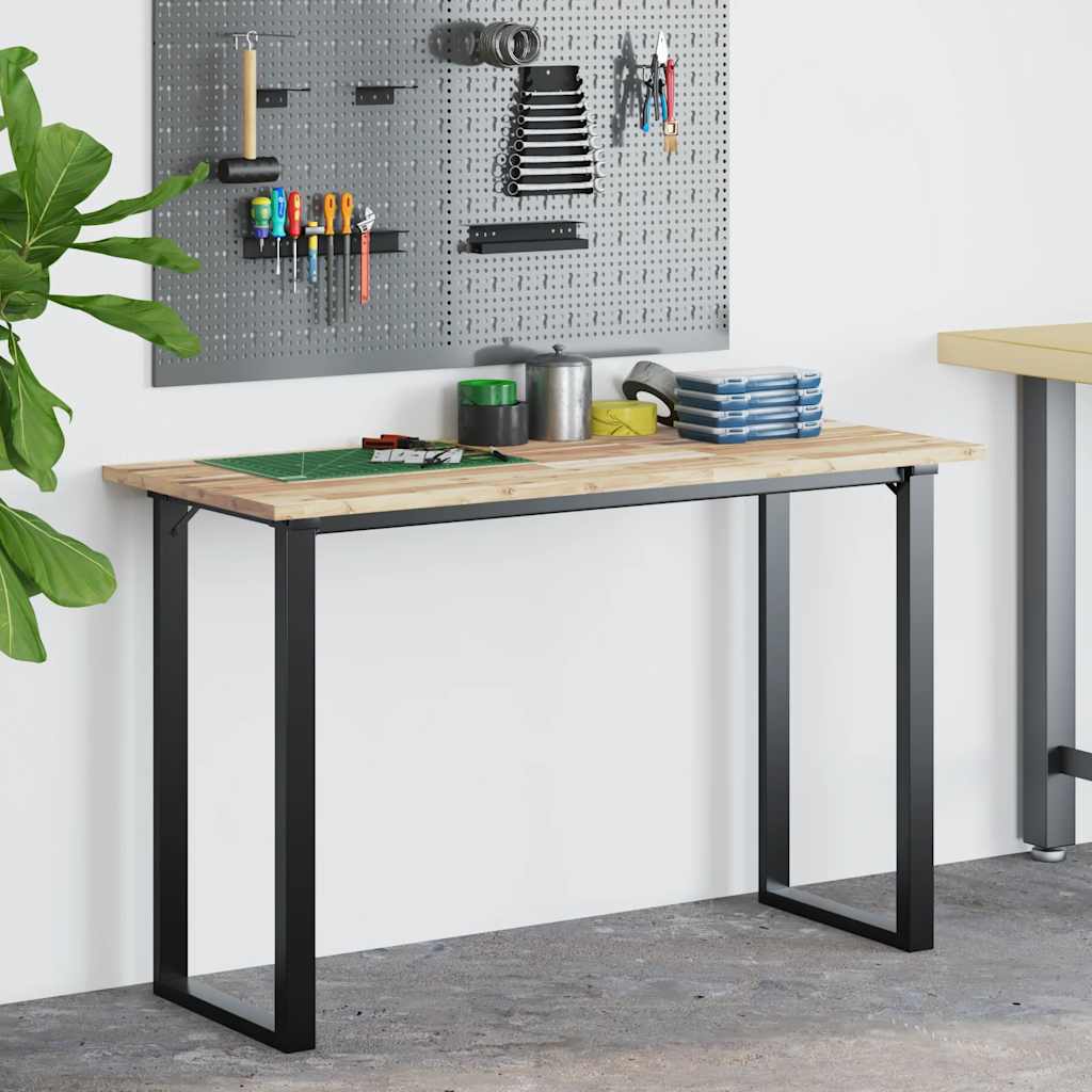 Ploča za radni stol neobrađena 120x60x2 cm od bagremovog drva