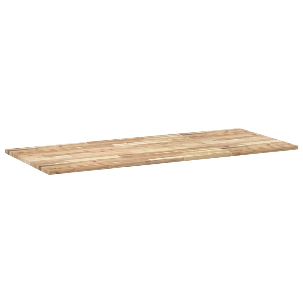 Ploča za radni stol neobrađena 120x60x2 cm od bagremovog drva