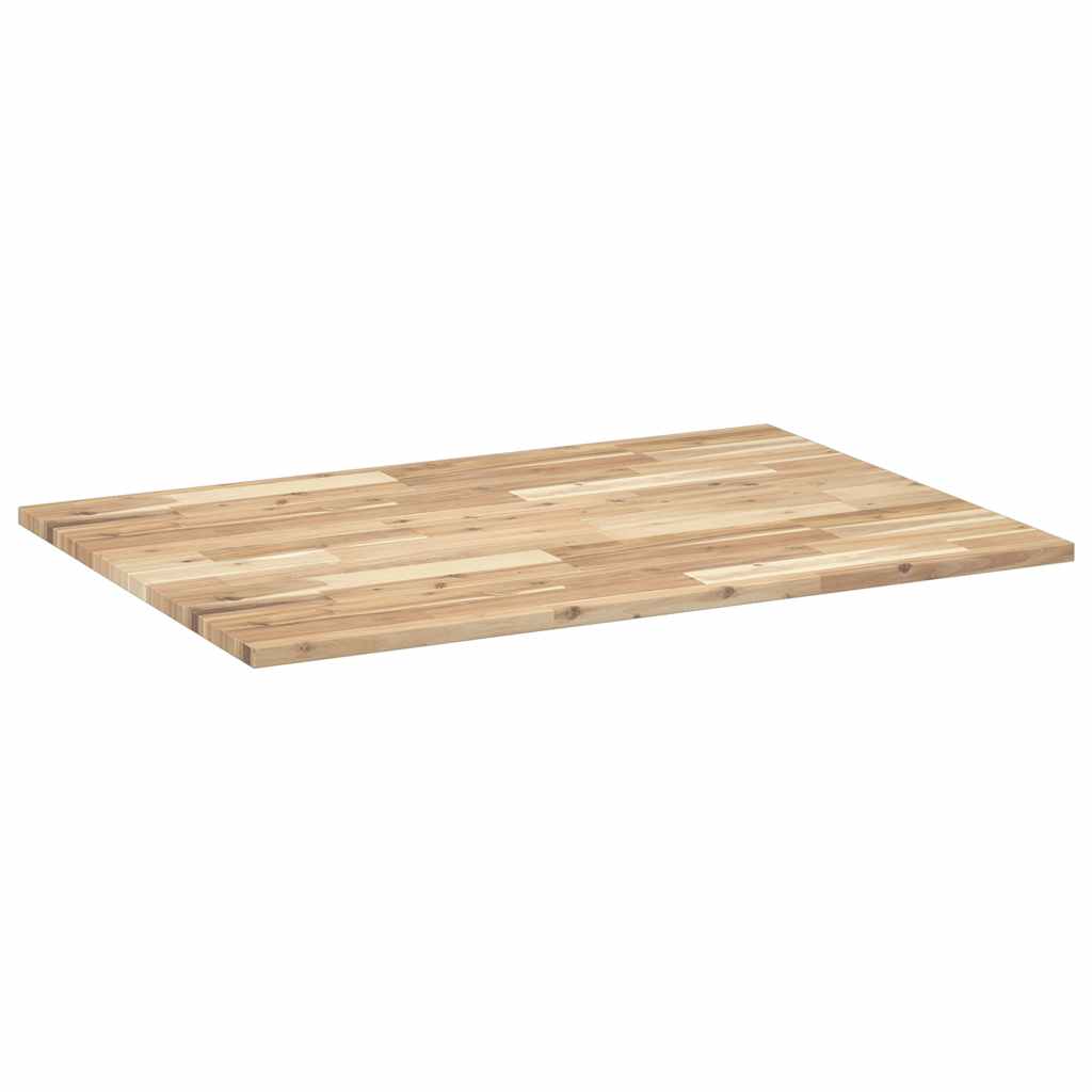 Ploča za radni stol neobrađena 100x70x2 cm od bagremovog drva