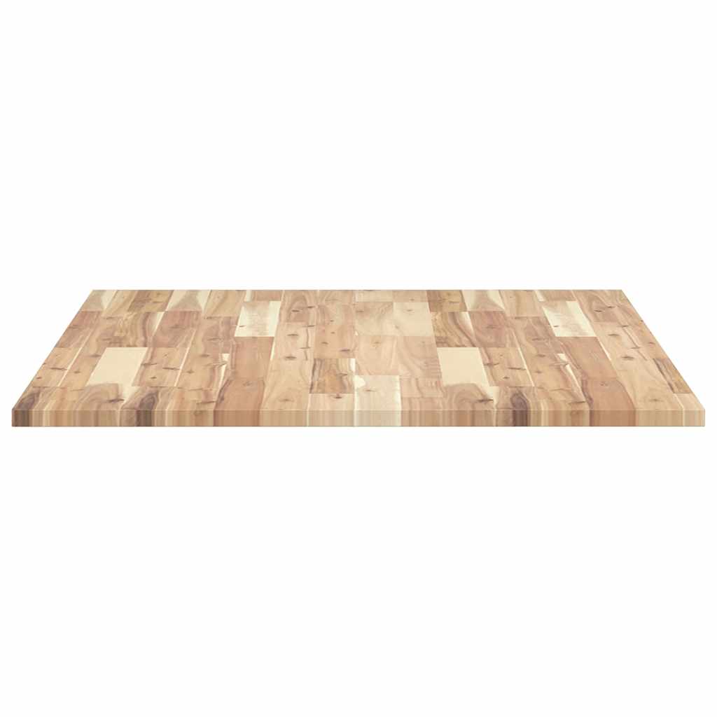 Ploča za radni stol neobrađena 100x80x2 cm od bagremovog drva