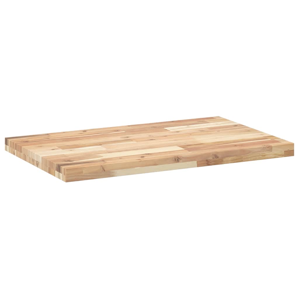 Ploča za radni stol neobrađena 120x50x4 cm od bagremovog drva