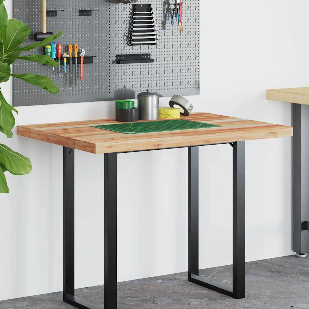 Ploča za radni stol s uljnim premazom 120x70x4 cm drvo bagrema
