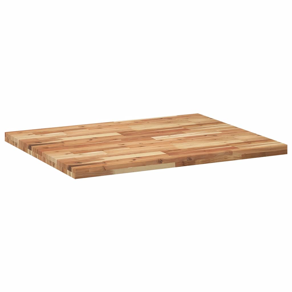 Ploča za radni stol s uljnim premazom 100x80x4 cm drvo bagrema