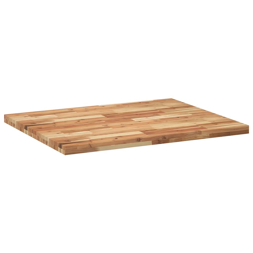 Ploča za radni stol s uljnim premazom 100x80x4 cm drvo bagrema