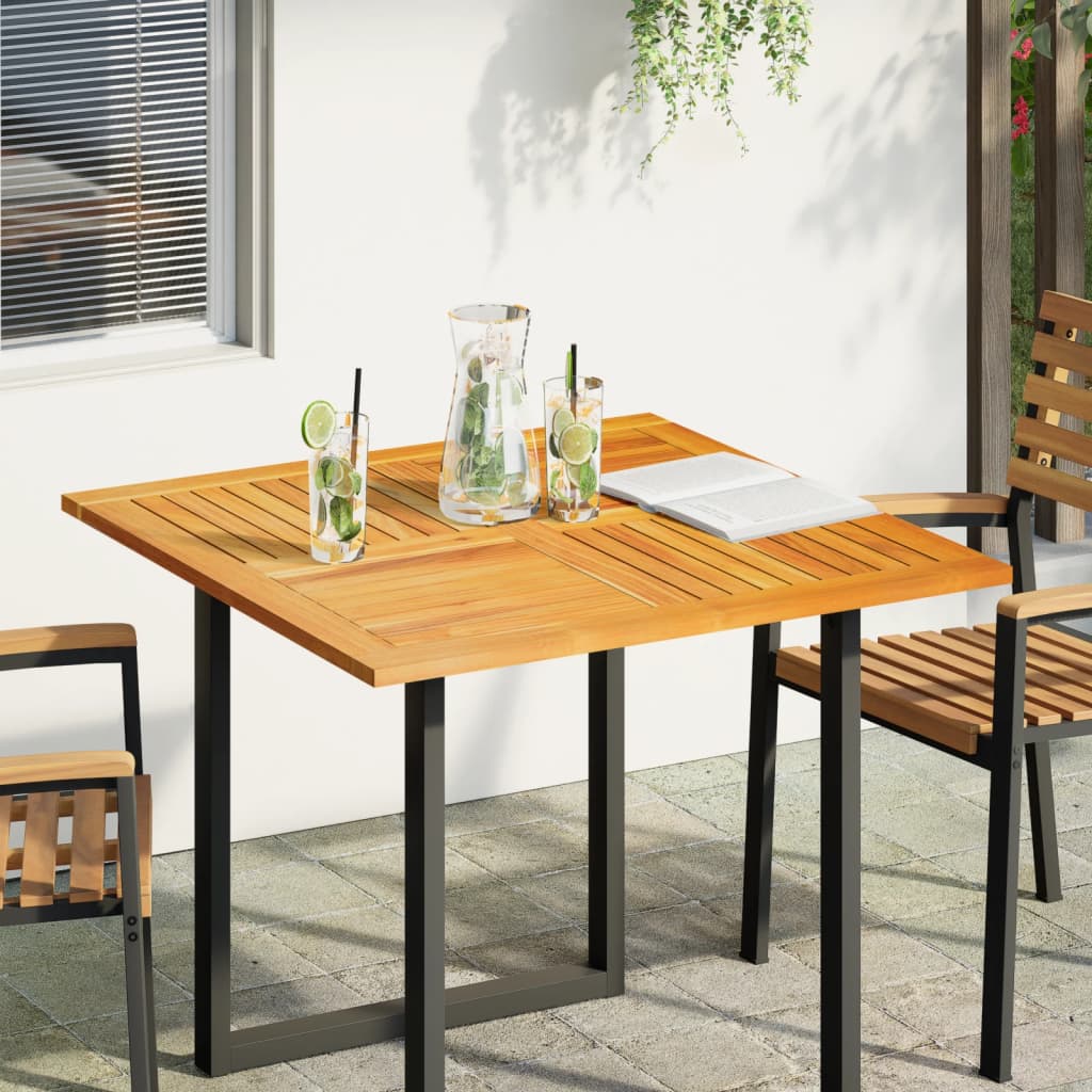 Stolna ploča 90x90x2,2 cm četvrtasta od masivnog drva bagrema