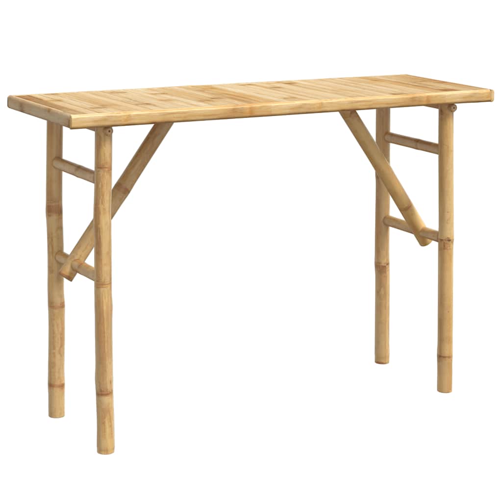 Konzolni stol 115 x 39 x 75 cm od bambusa