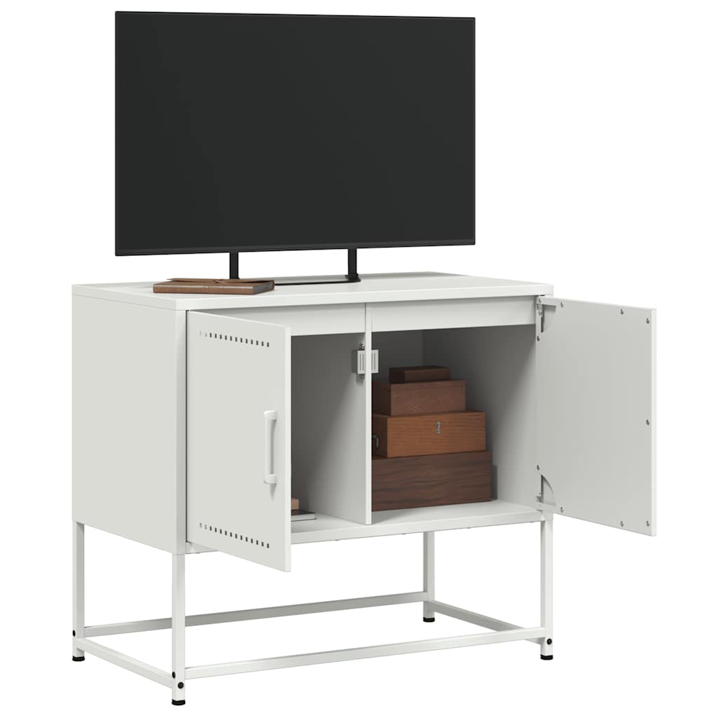 TV ormarić crni 68,5 x 39 x 60,5 cm bijeli