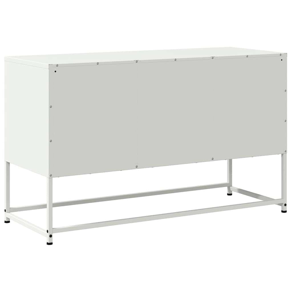 TV ormarić bijeli 100,5 x 39 x 60,5 cm čelični