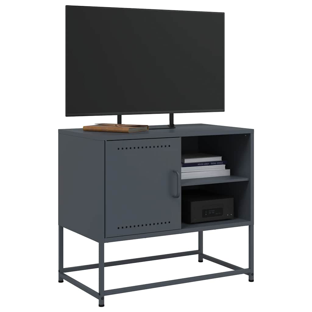 TV ormarić antracit 68x39x60,5 cm čelik