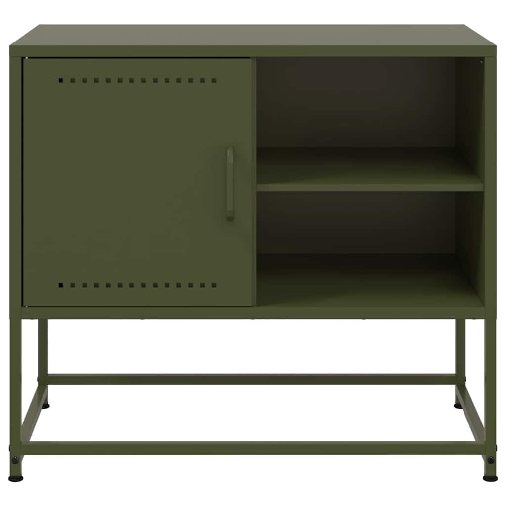 TV ormarić maslinastozeleni 68x39x60,5 cm čelični