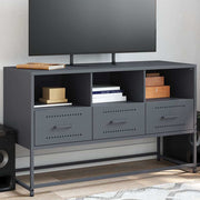 TV ormarić antracit 100,5x39x60,5 cm čelični