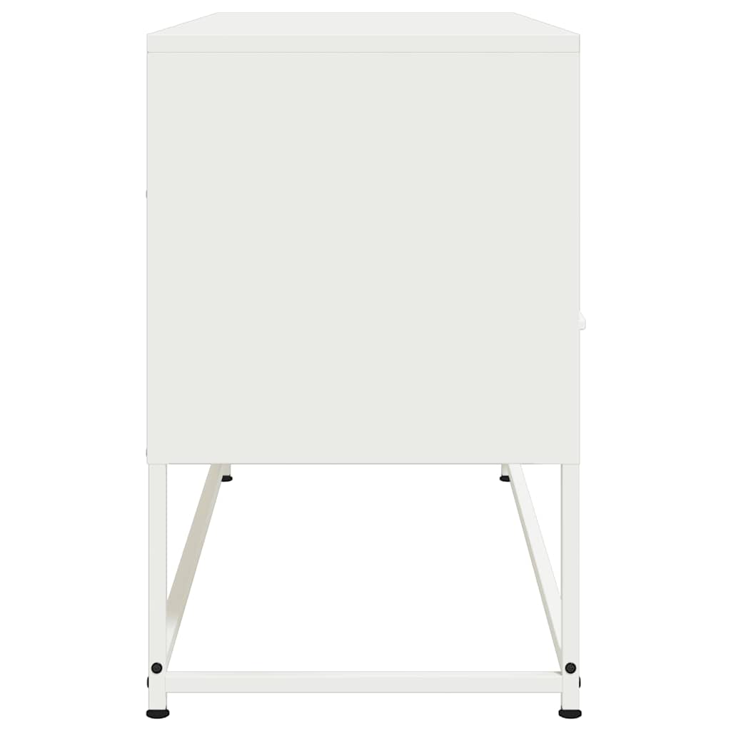TV ormarić bijeli 100,5 x 39 x 60,5 cm čelični