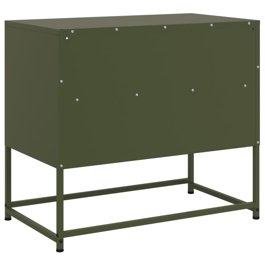TV ormarić maslinastozeleni 68x39x60,5 cm čelični