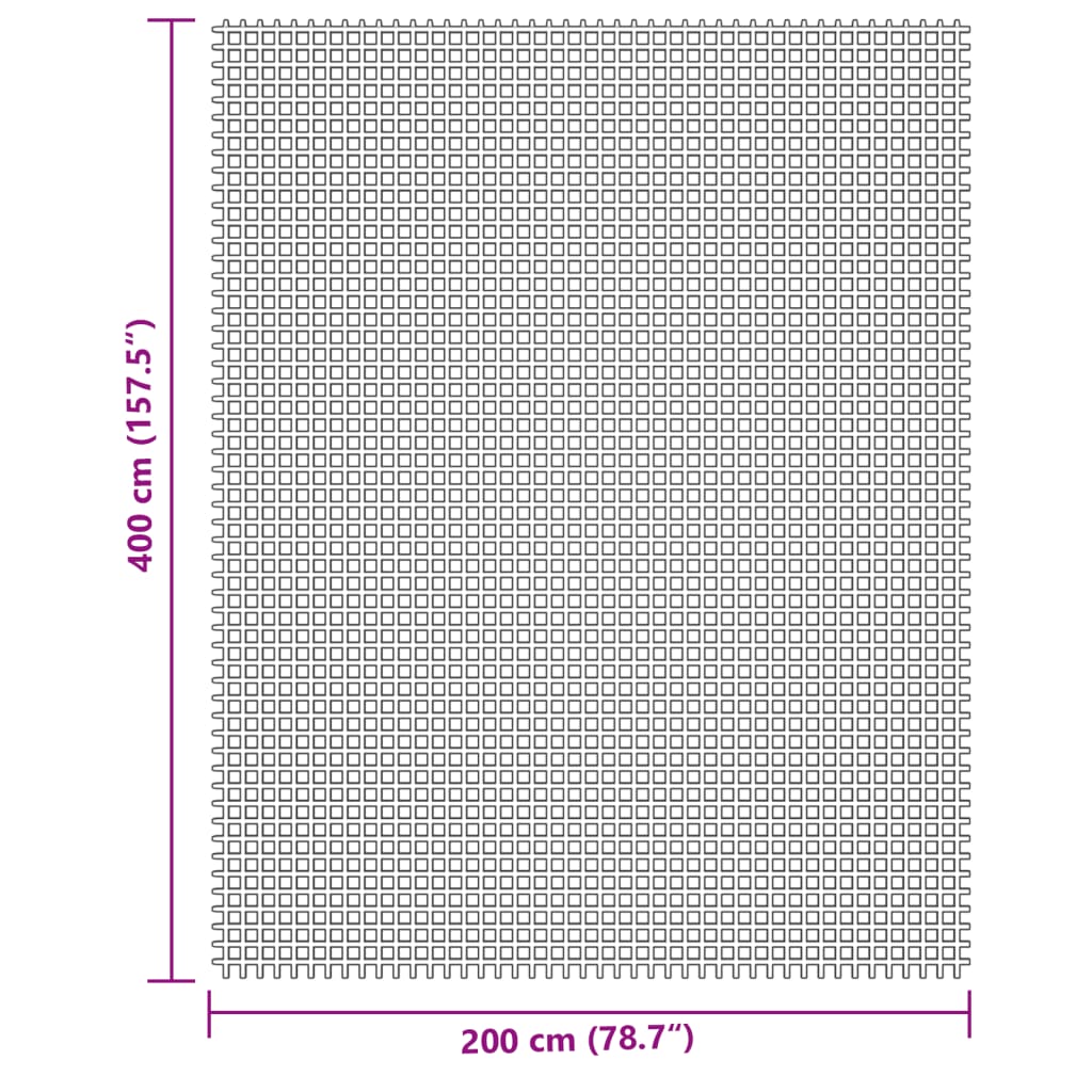 Tepih za šator krem 4 x 2 m