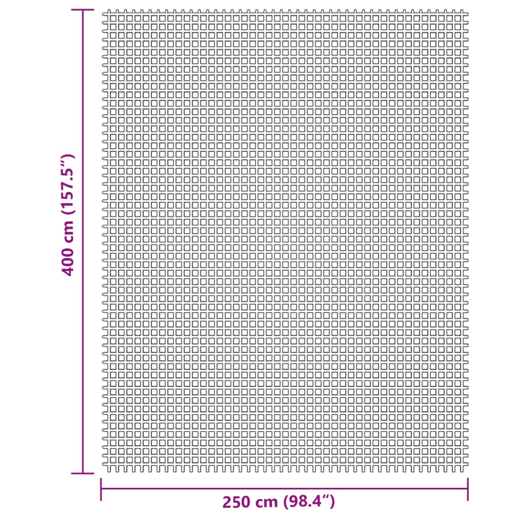 Tepih za šator krem 4x2,5 m