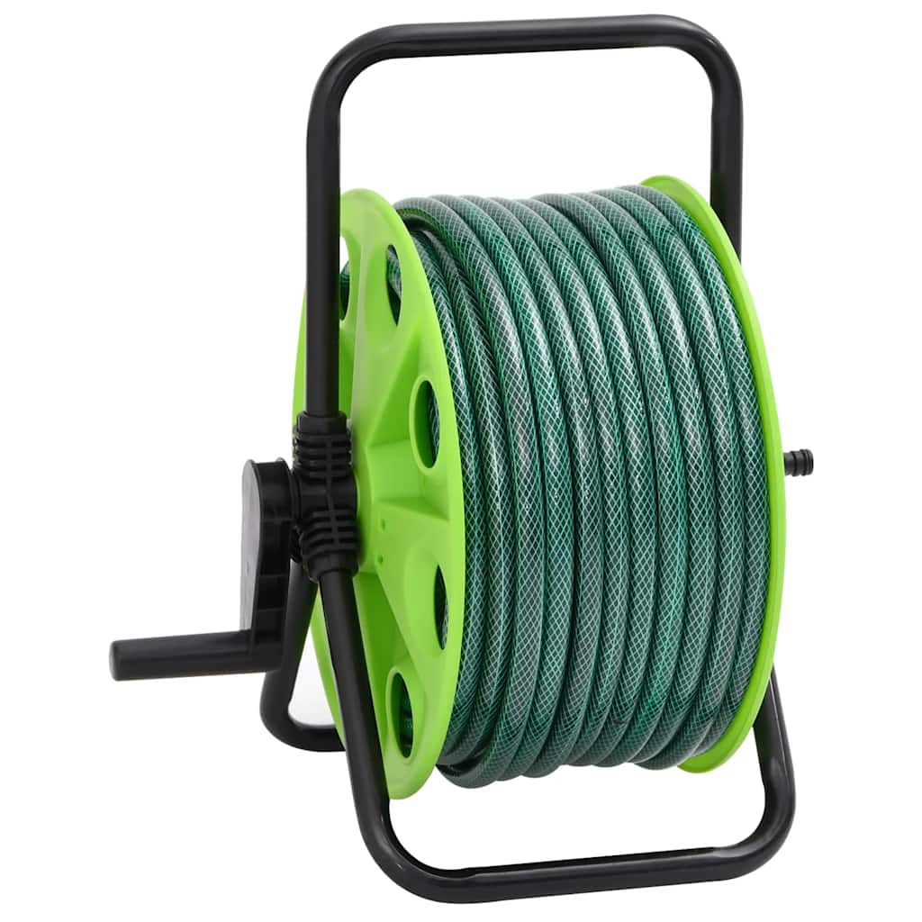 Zeleni kolut sa setom za pričvršćivanje crijeva 0,5 " 20 m PVC