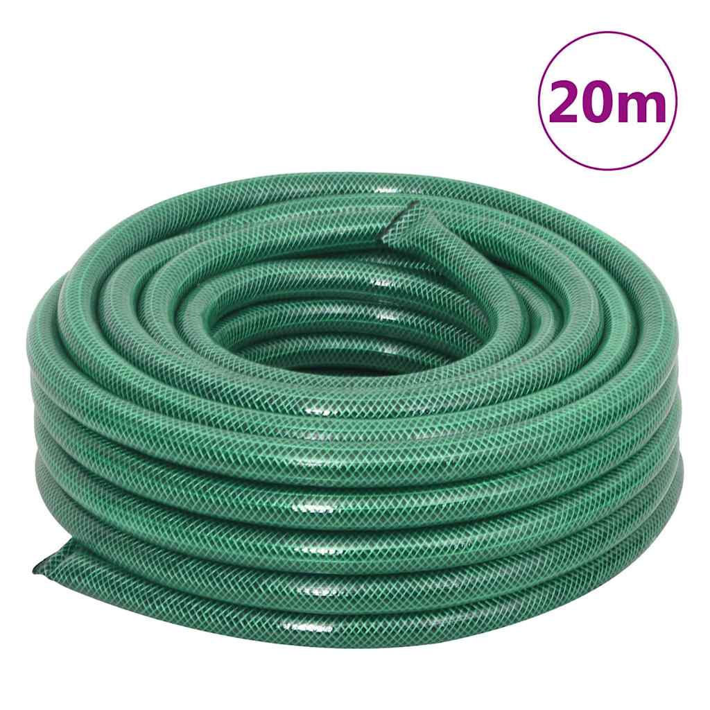 Zelena kolica sa setom za pričvršćivanje crijeva 0,75" 20 m PVC