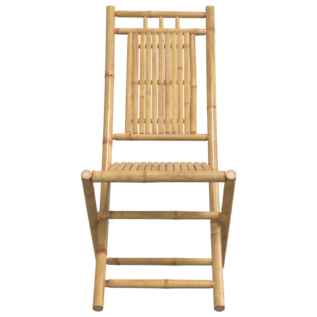 Sklopive vrtne stolice 2 kom 46 x 66 x 99 cm od bambusa