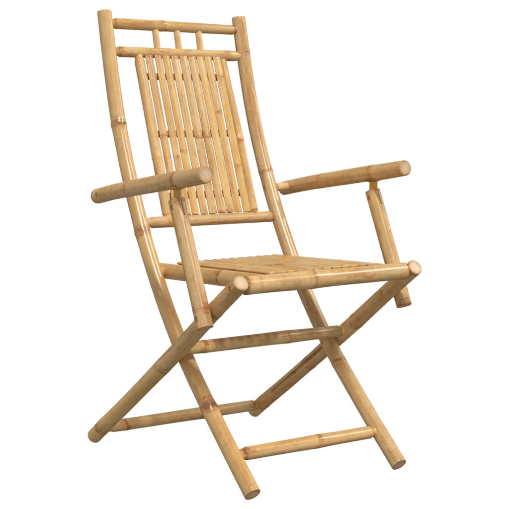 Sklopive vrtne stolice 2 kom 53 x 66 x 99 cm od bambusa
