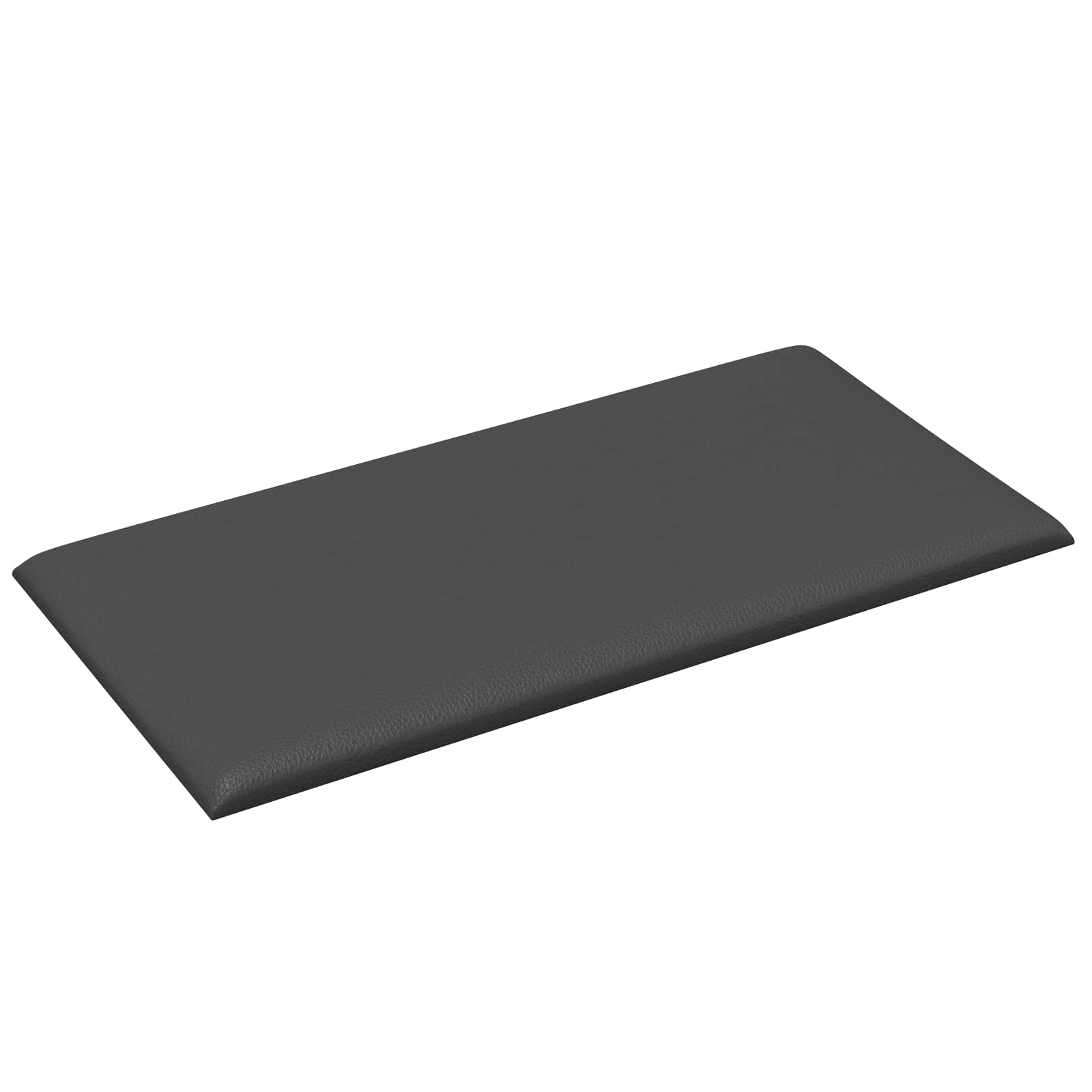 Zidna uzglavlja 12 pcs Sivi 30 x 15 cm tkanina