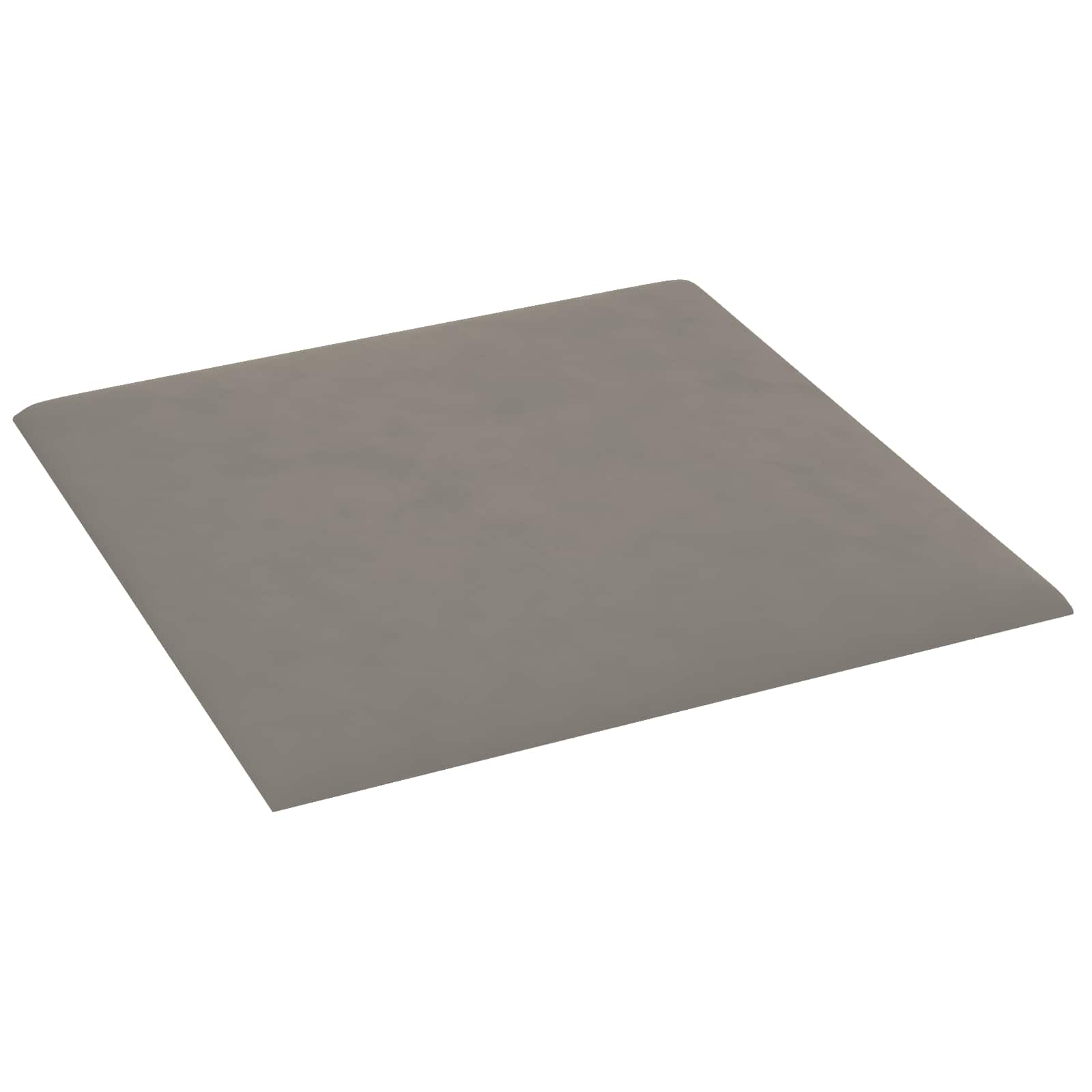 Zidna uzglavlja 12 pcs Svjetlosiva Baršun