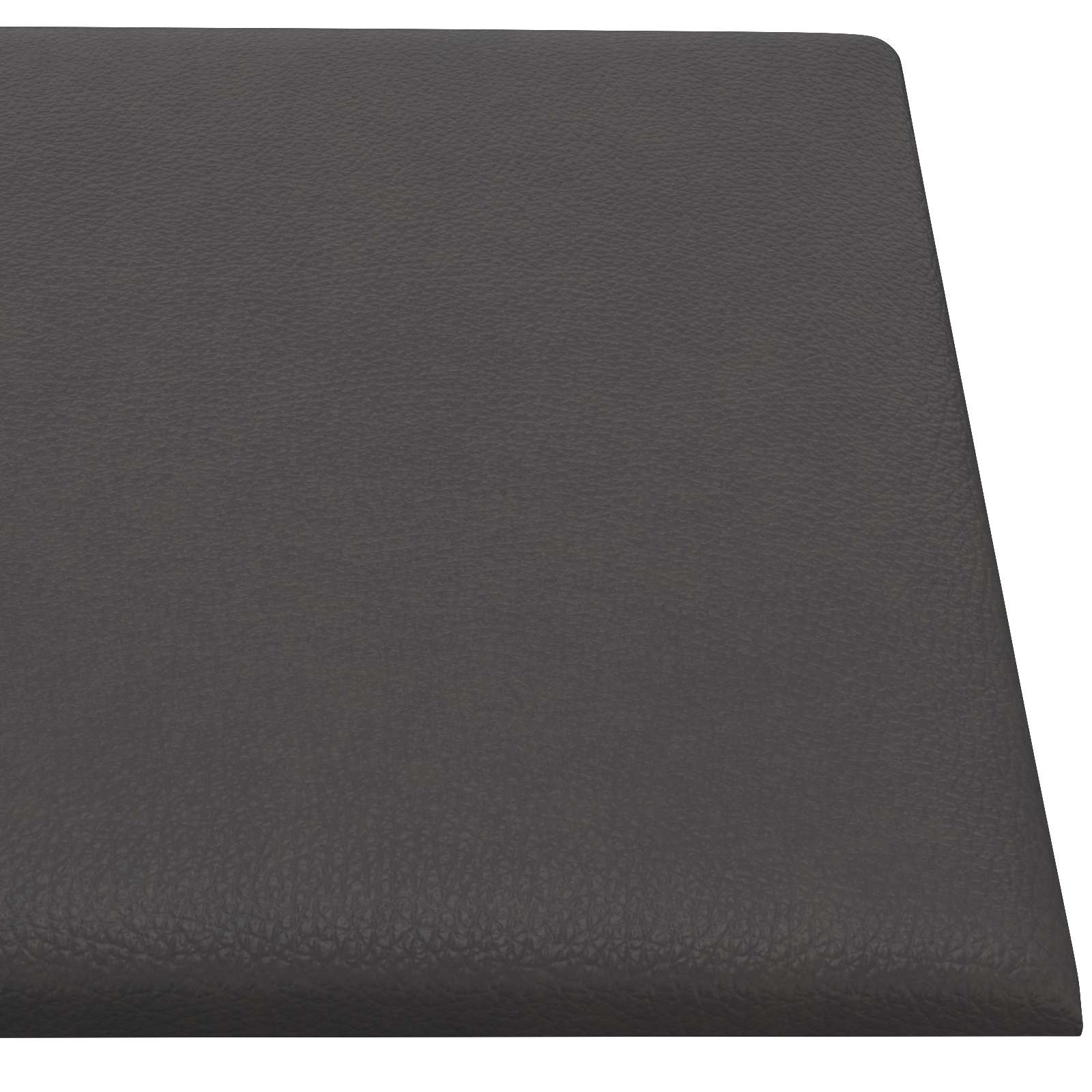 Zidna uzglavlja 12 pcs Sivi 90 x 30 cm tkanina