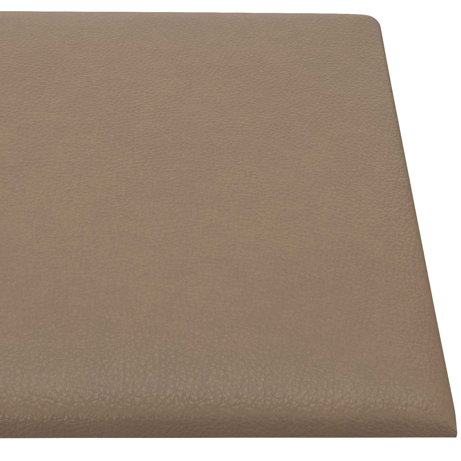 Zidna uzglavlja 12 pcs Boja cappuccina 90 x 30 cm tkanina
