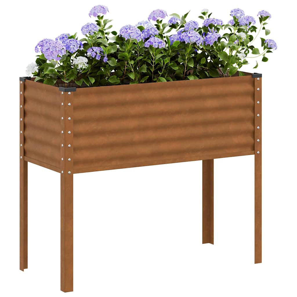 Vrtna žardinjera 100x45x90 cm Čelik otporan na vremenske uvjete