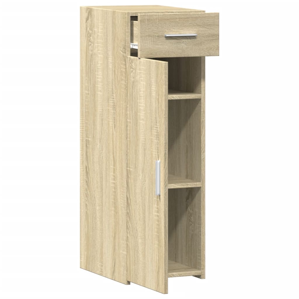 Komoda boja hrasta sonome 30x42,5x93 cm od konstruiranog drva
