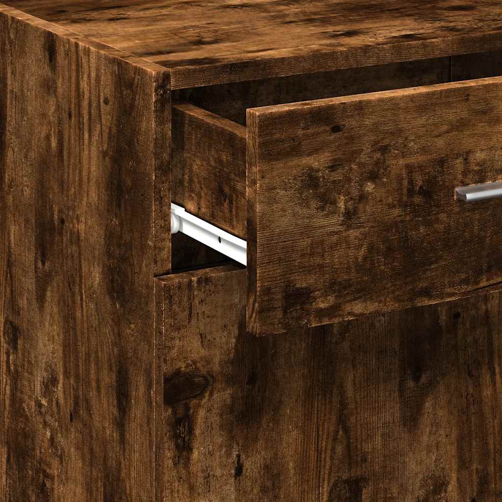 Komoda boja hrasta sonome 45 x 42,5 x 93 cm konstruirano drvo