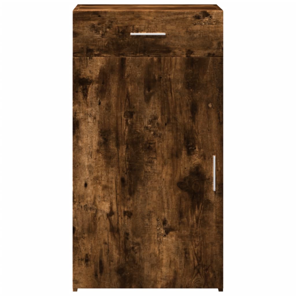 Komoda boja dimljenog hrasta 50x42,5x93 cm konstruirano drvo