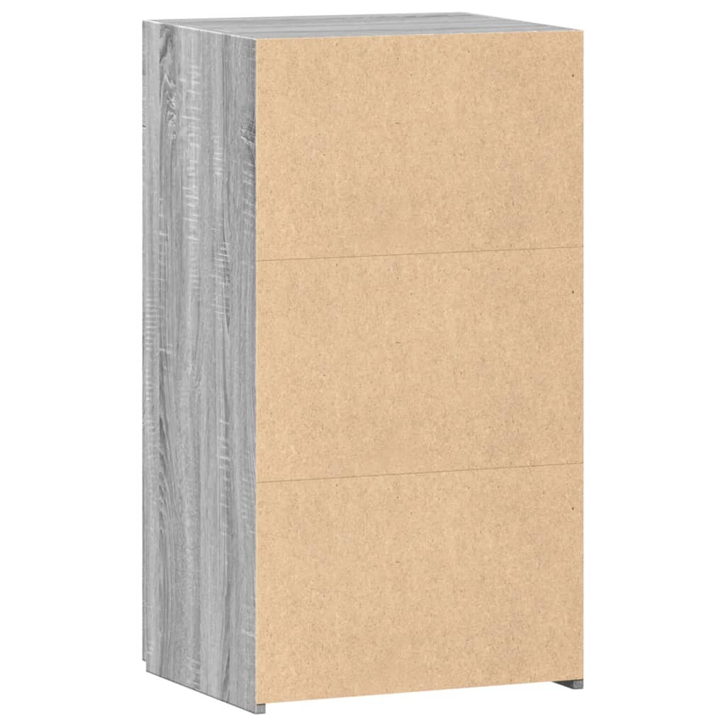 Komoda boja sivog hrasta sonome 50x42,5x93 cm konstruirano drvo