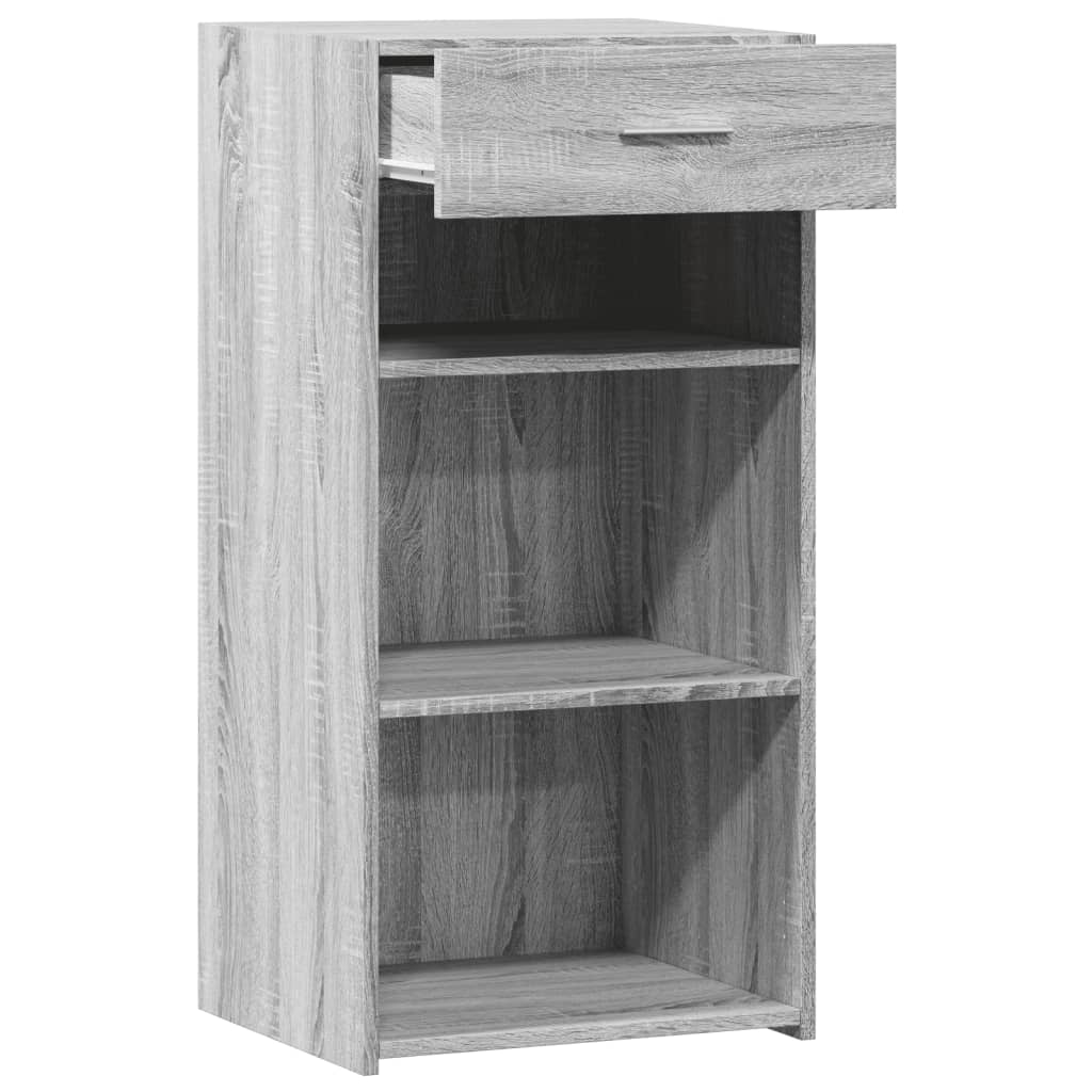 Komoda boja sivog hrasta sonome 45x42,5x93 cm konstruirano drvo