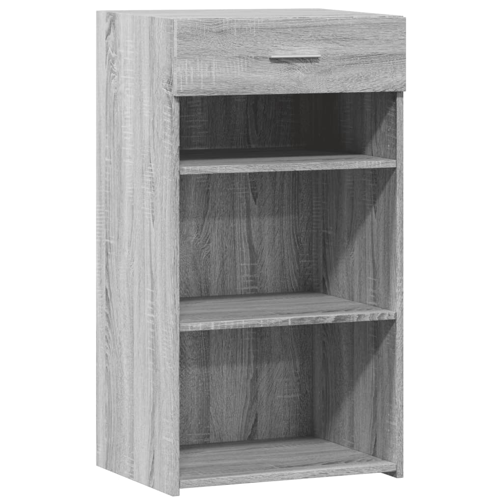 Komoda boja sivog hrasta sonome 50x42,5x93 cm konstruirano drvo