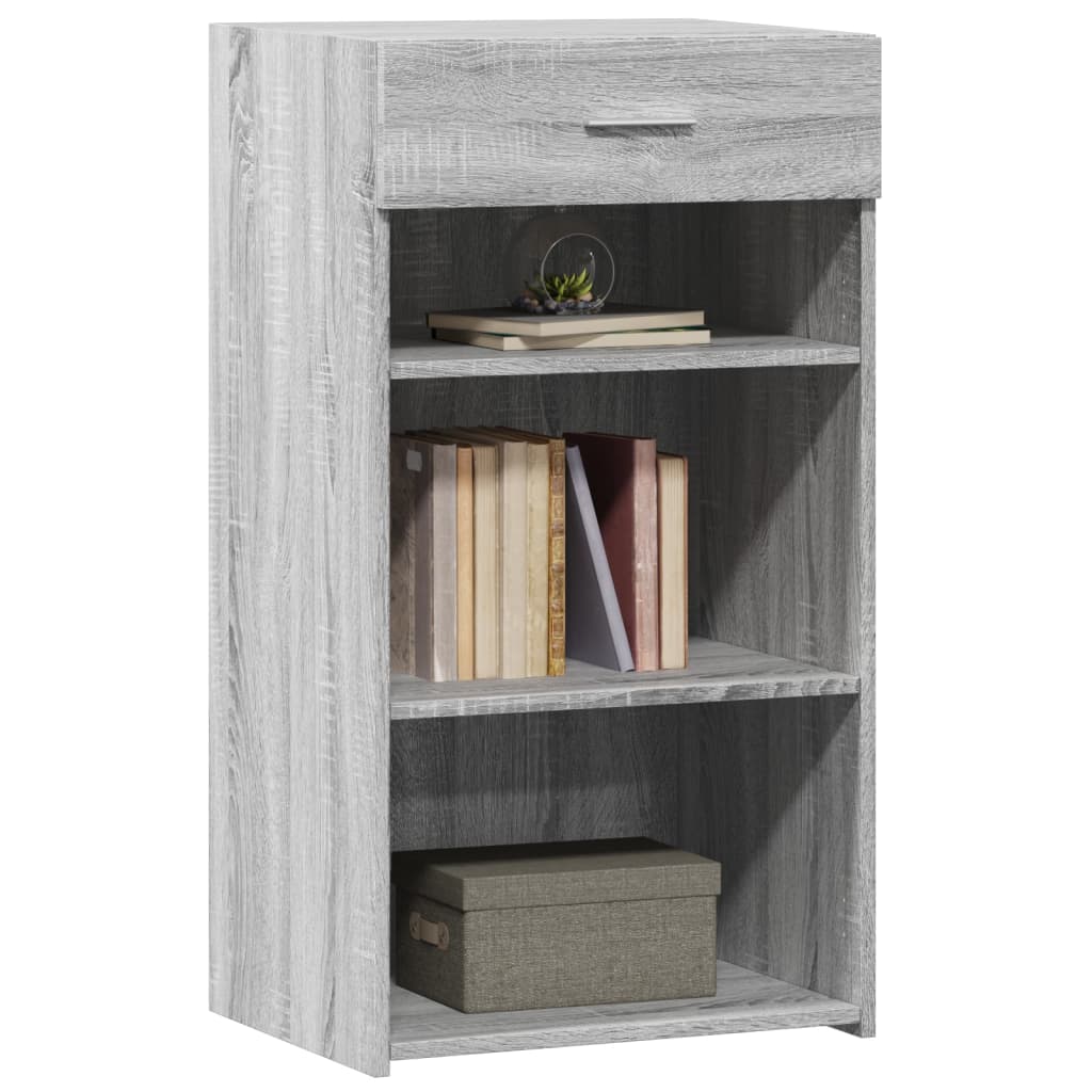Komoda boja sivog hrasta sonome 50x42,5x93 cm konstruirano drvo