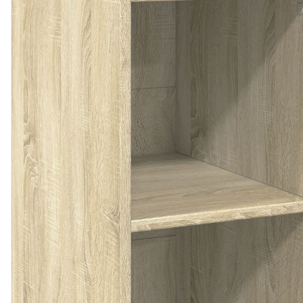 Visoka komoda hrasta sonome 30x41x124 cm od konstruiranog drva