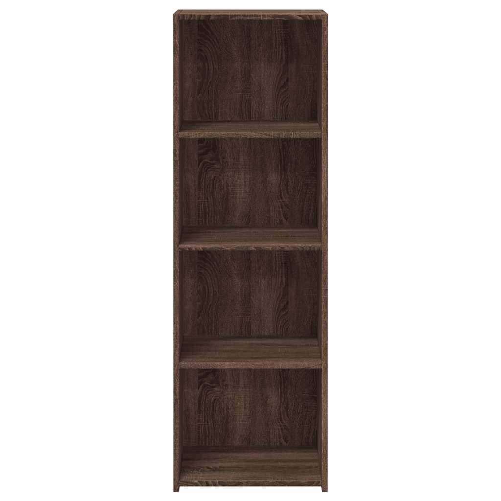 Visoka komoda boja hrasta 40x41x124 cm od konstruiranog drva
