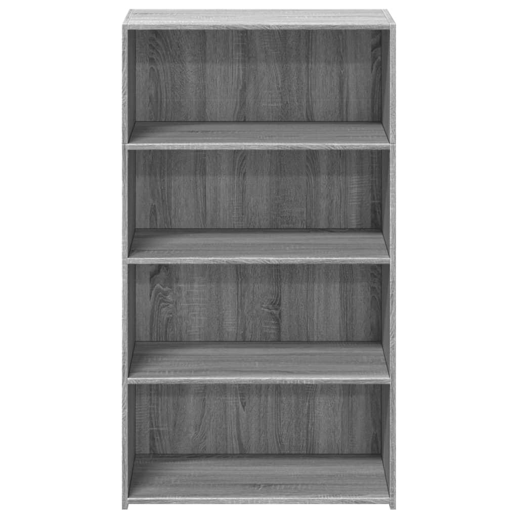 Visoka komoda boje hrasta 70 x 41 x 124 cm konstruirano drvo